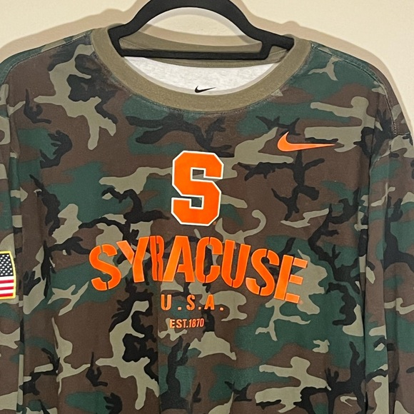Nike Long Sleeve Men’s XL Shirt Salute To Service Camouflage Military Vet (E) - Picture 2 of 11